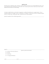 Restated Articles of Organization - Massachusetts, Page 3