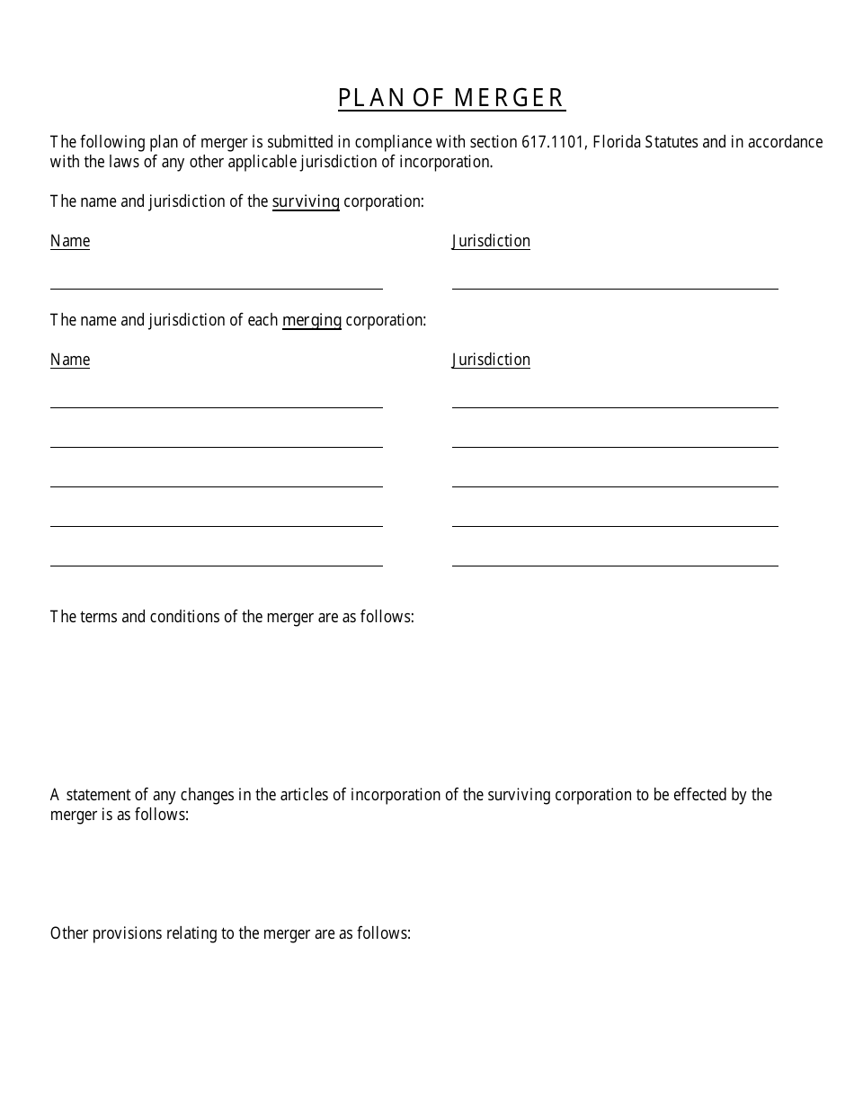 Form INHS65 Articles of Merger (Not for Profit Corporations) - Florida, Page 6