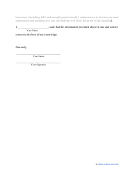 &quot;Hardship Letter for Shortsale Template&quot;, Page 2