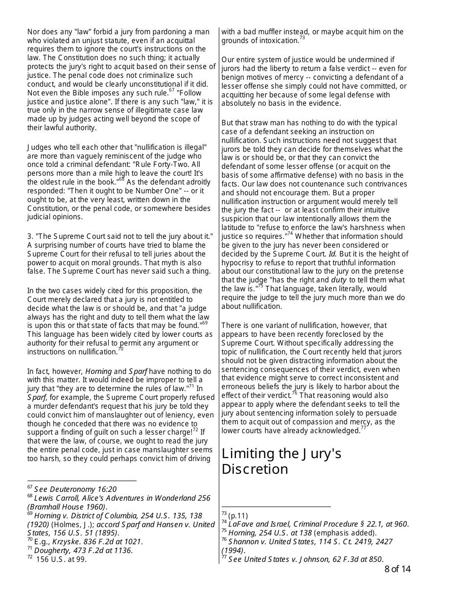 Jurors Handbook, a Citizens Guide to Jury Duty - James J. Duane, Page 8