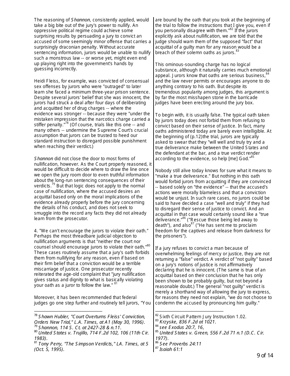 Jurors Handbook, a Citizens Guide to Jury Duty - James J. Duane, Page 9