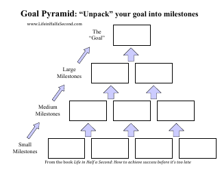 Document preview: Goal Pyramid Template