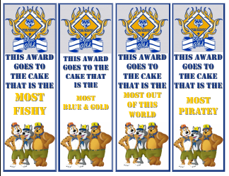Cub Scouts Award Certificates Template, Page 3