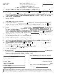 Document preview: Form RD1955-45 Standard Sales Contract - Sale of Real Property by the United States