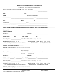 Application for Section 8 Rental Assistance - Pulaski County, Missouri, Page 2
