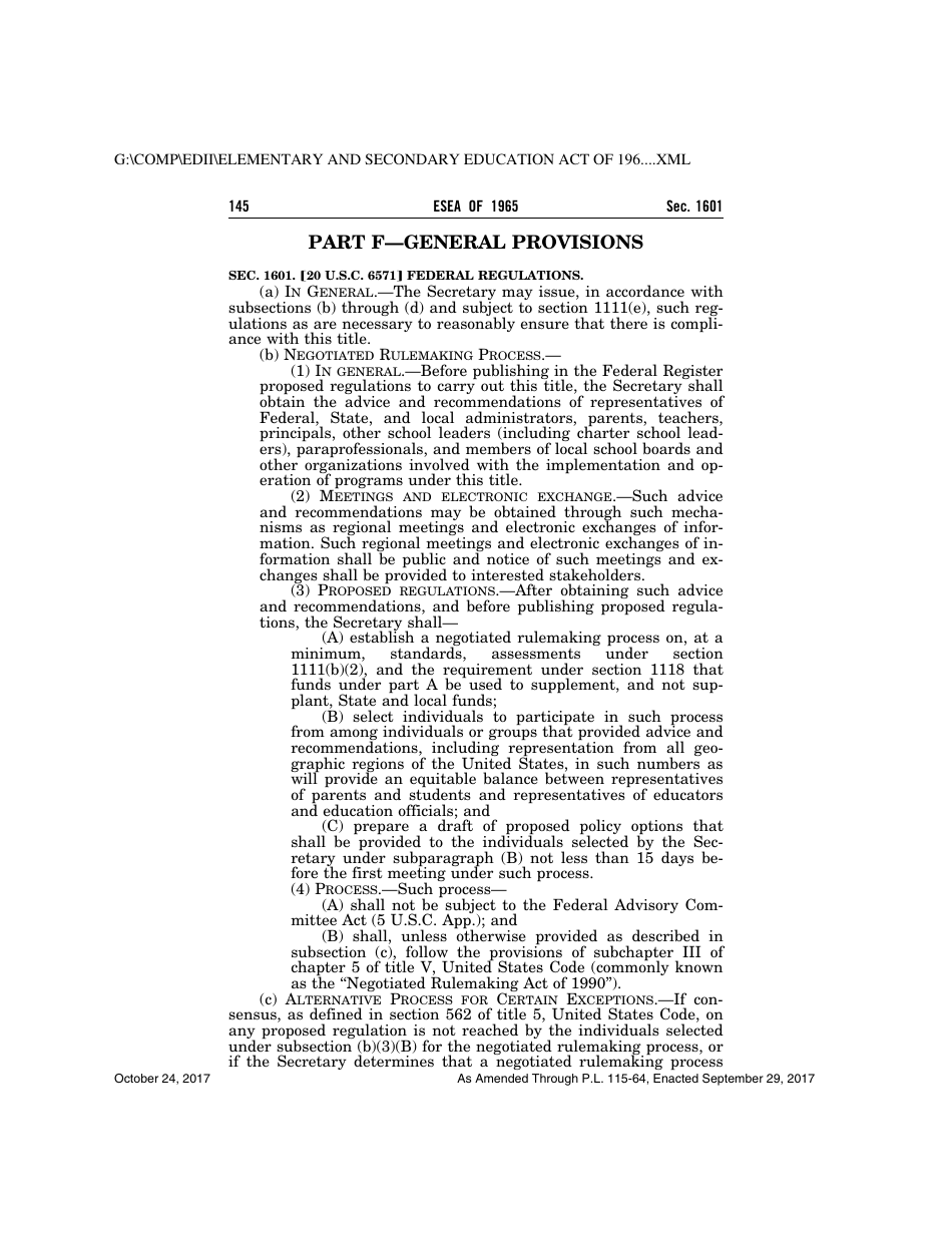Elementary and Secondary Education Act of 1965, Page 145