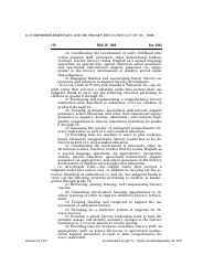 Elementary and Secondary Education Act of 1965, Page 179
