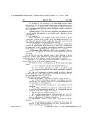 Elementary and Secondary Education Act of 1965, Page 187