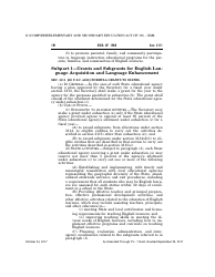 Elementary and Secondary Education Act of 1965, Page 191