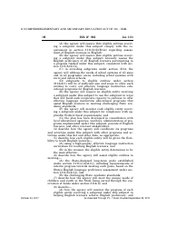 Elementary and Secondary Education Act of 1965, Page 195