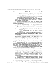 Elementary and Secondary Education Act of 1965, Page 281