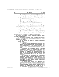 Elementary and Secondary Education Act of 1965, Page 285
