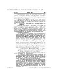 Elementary and Secondary Education Act of 1965, Page 288