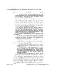Elementary and Secondary Education Act of 1965, Page 289