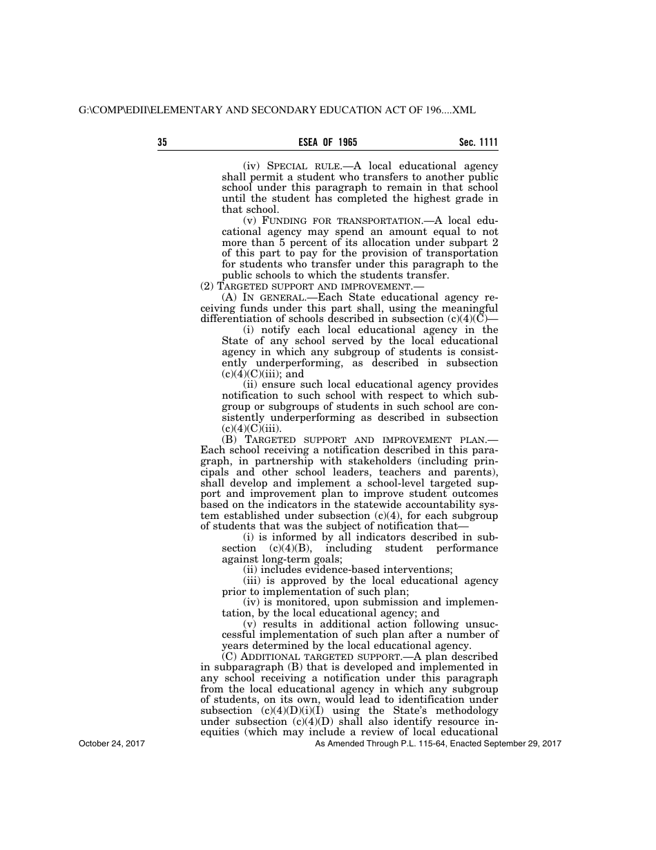 Elementary and Secondary Education Act of 1965, Page 35