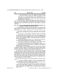 Elementary and Secondary Education Act of 1965, Page 365