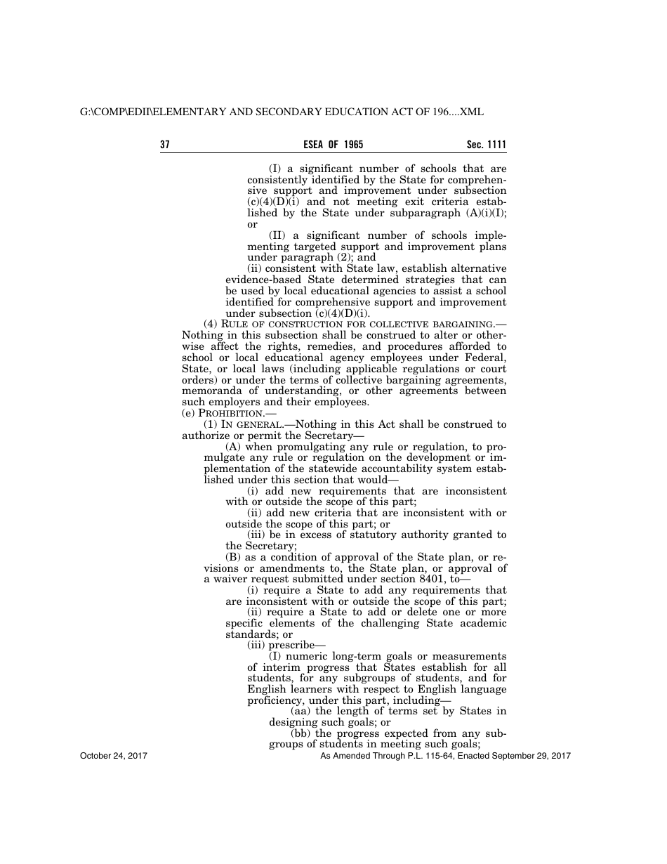 Elementary and Secondary Education Act of 1965, Page 37