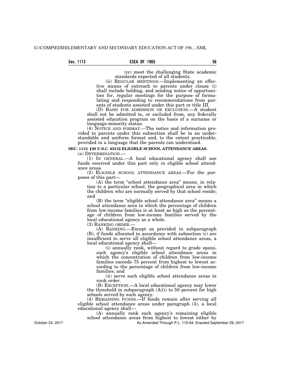 Elementary and Secondary Education Act of 1965, Page 56