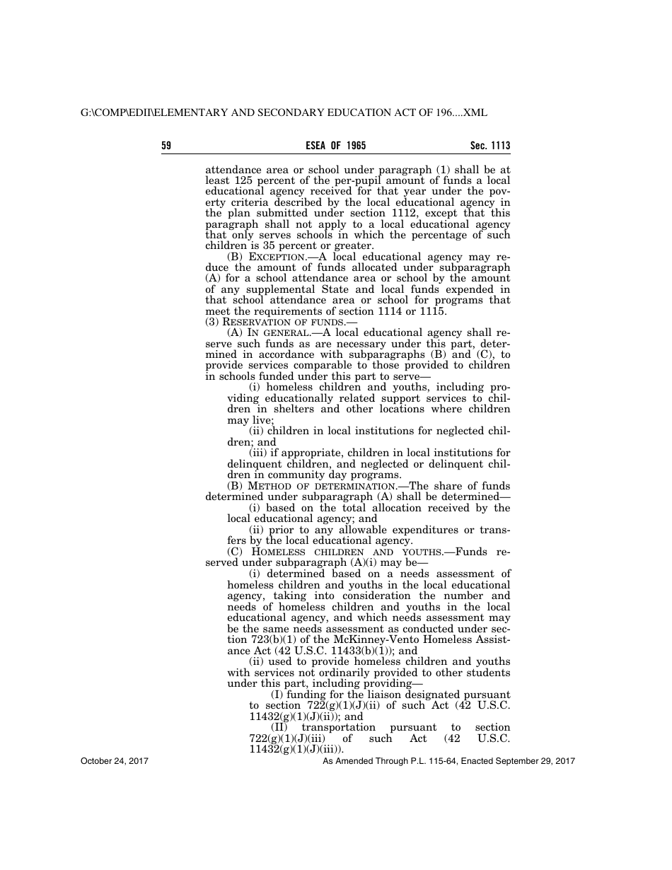 Elementary and Secondary Education Act of 1965, Page 59