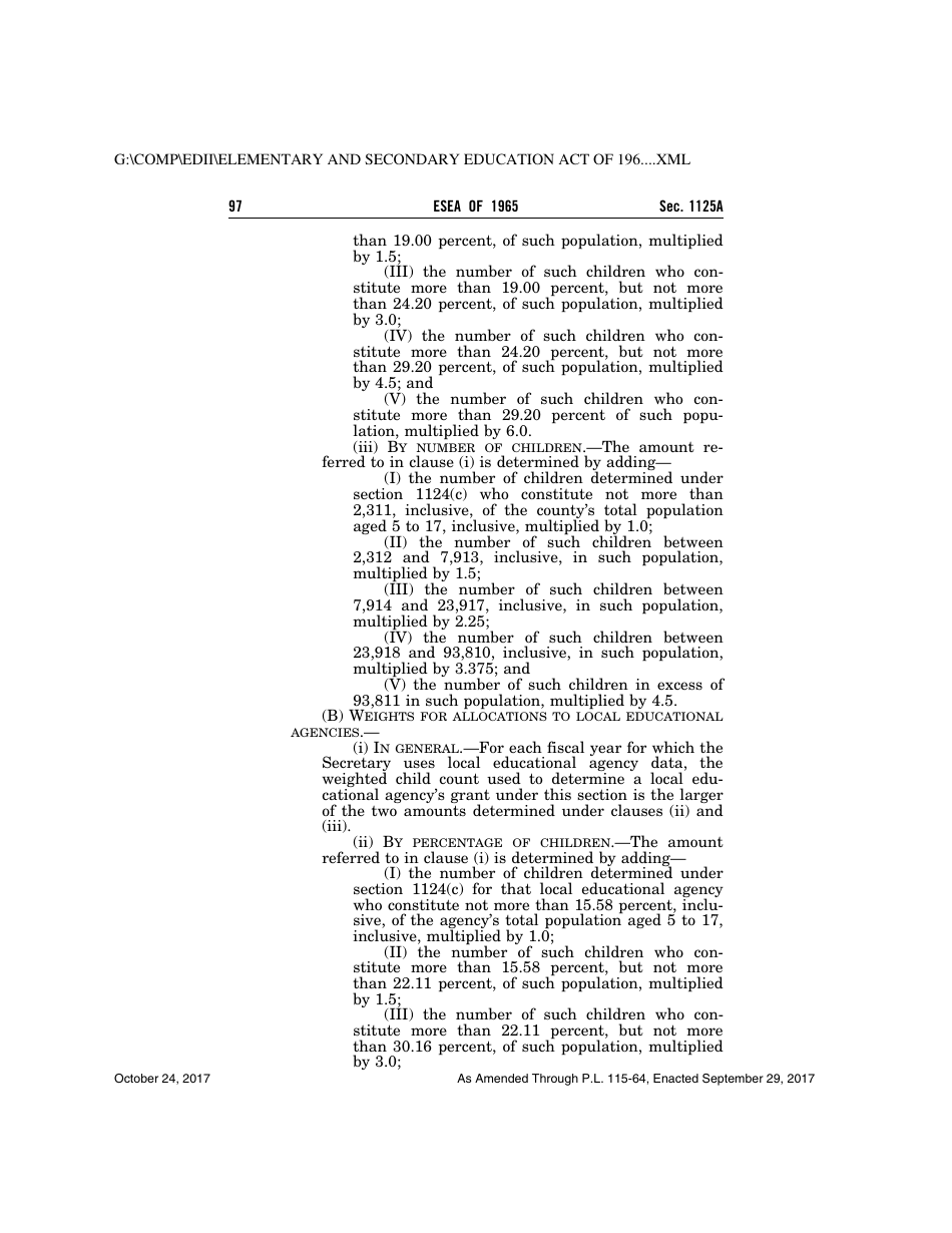 Elementary and Secondary Education Act of 1965, Page 97