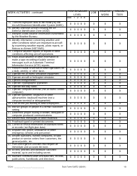 FAA Form 54972 Air Traffic Assistant at-2154-07 (Flight Data Communications Specialist), Page 11