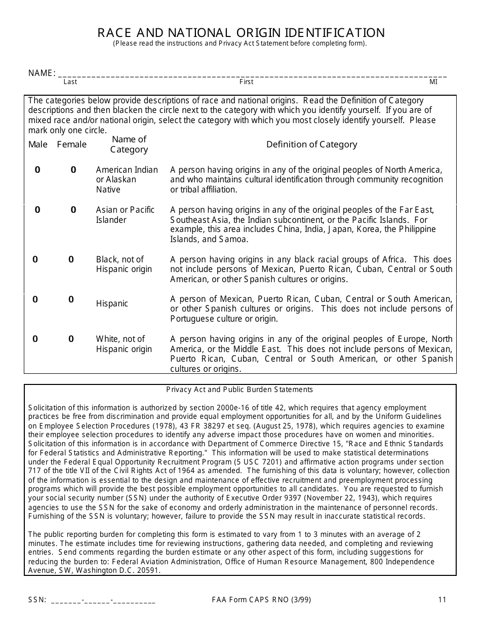 FAA Form 54972 Air Traffic Assistant at-2154-07 (Flight Data Communications Specialist), Page 12