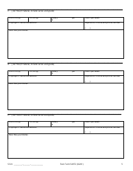 FAA Form 54972 Air Traffic Assistant at-2154-07 (Flight Data Communications Specialist), Page 6