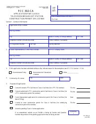 FCC Form 302-CA Application for Class a Television Broadcast Station Construction Permit or License, Page 8