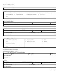 FCC Form 609-T Application to Report Eligibility Event, Page 9