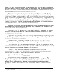 Form 401 Residential Lease Agreement - Alabama Association of Realtors - Alabama, Page 7