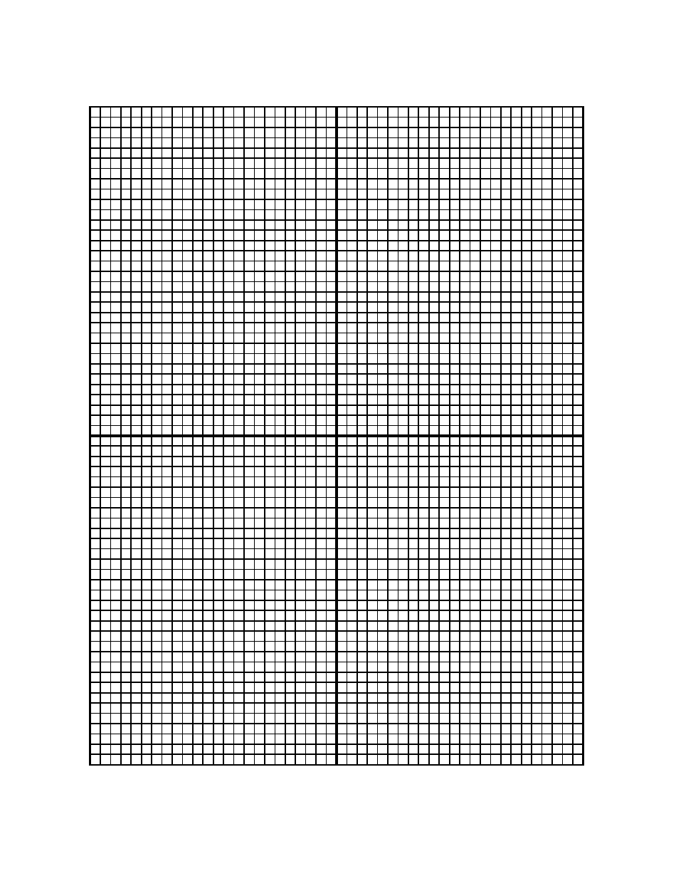 Graph Paper With Centered X-Y Axis - 8 Lines/Inch Download Printable ...