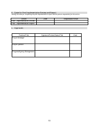 Project Closeout Report Template, Page 10
