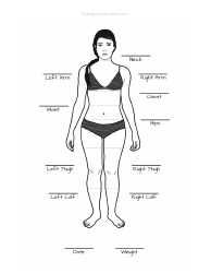 Document preview: Female Body Measurement Chart