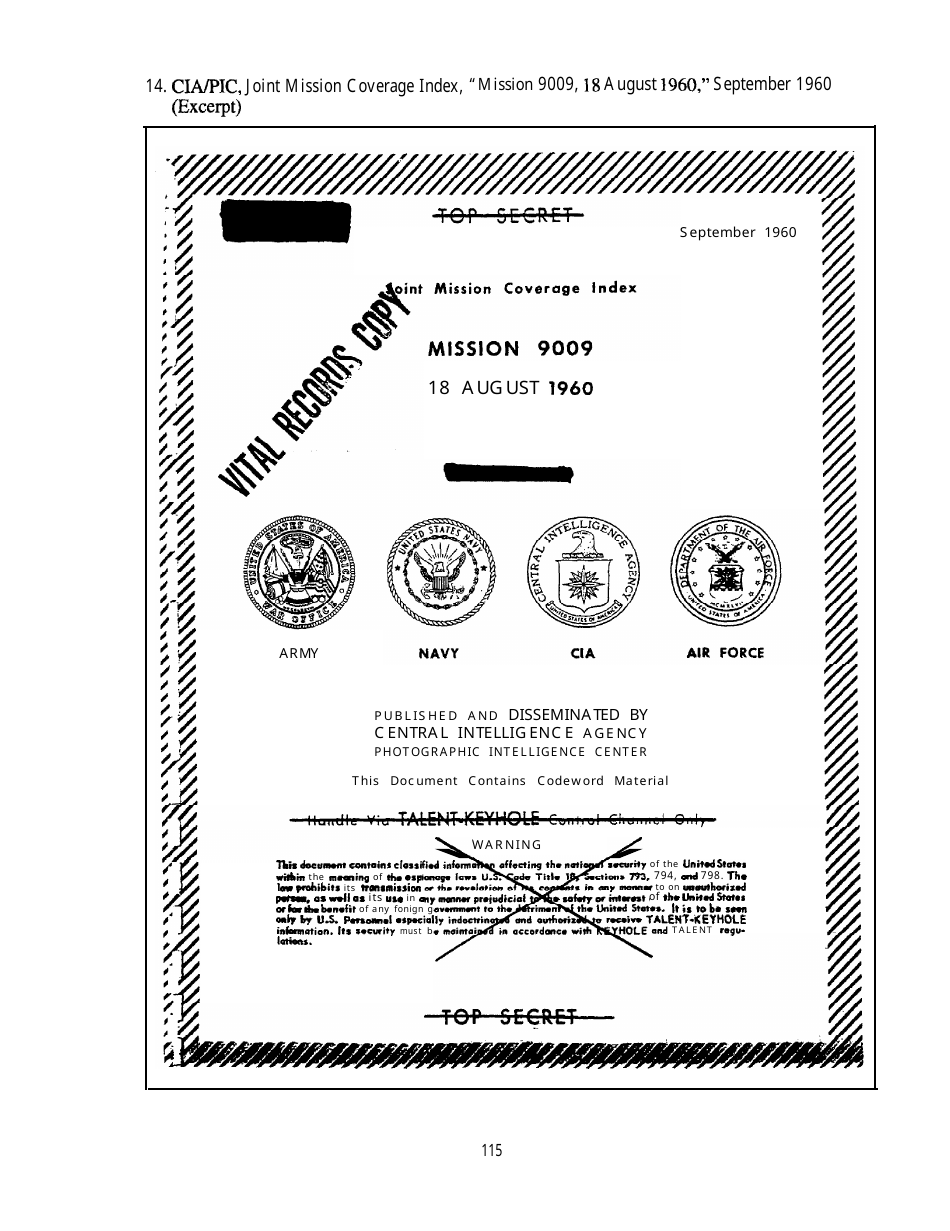 Corona: Americas First Satellite Program - Kevin C. Ruffner, Page 125