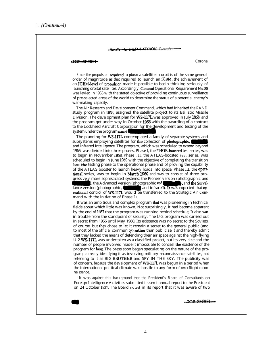 Corona: Americas First Satellite Program - Kevin C. Ruffner, Page 19