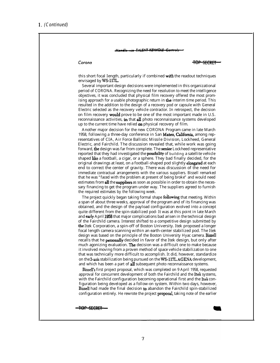 Corona: Americas First Satellite Program - Kevin C. Ruffner, Page 22