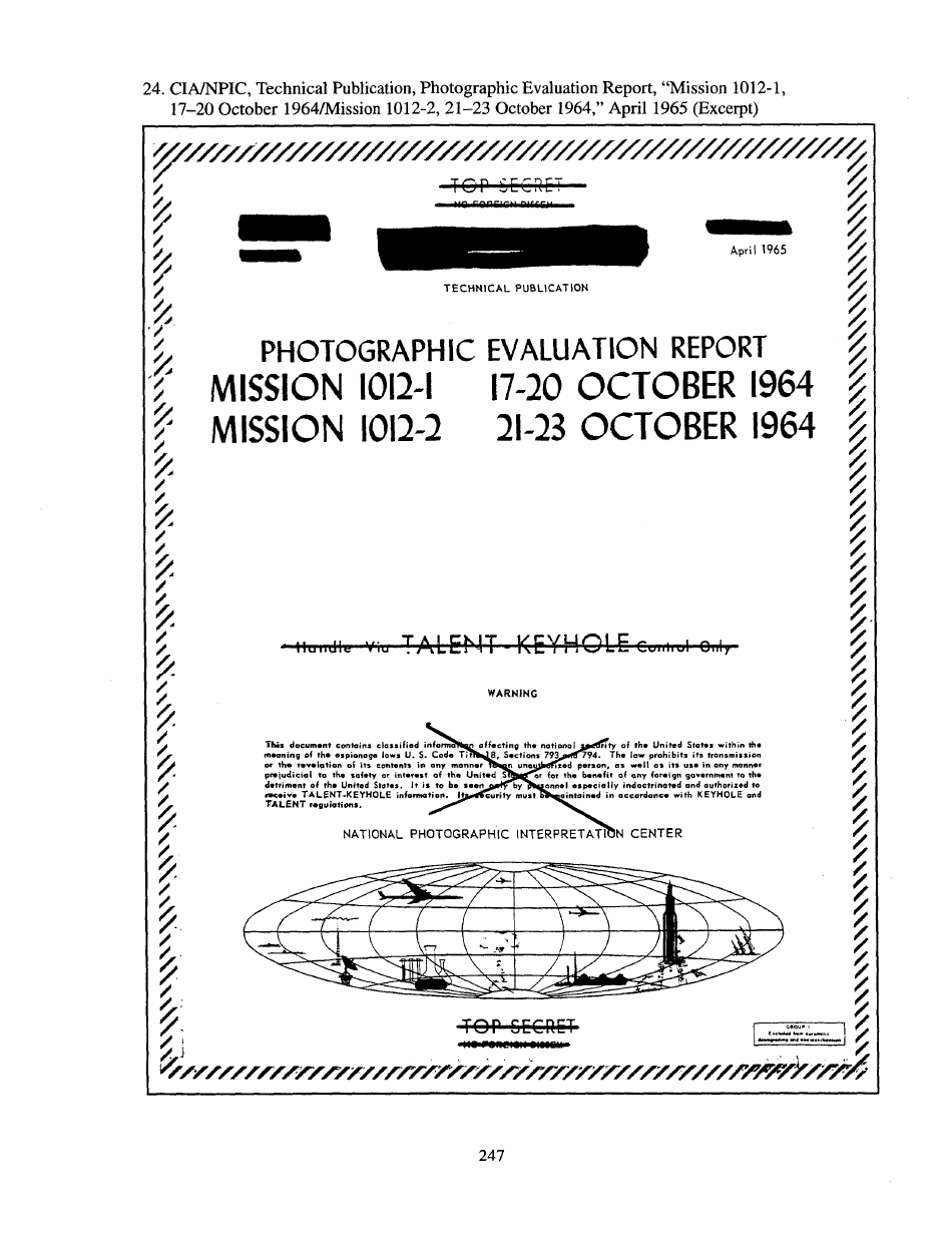 Corona: Americas First Satellite Program - Kevin C. Ruffner, Page 251