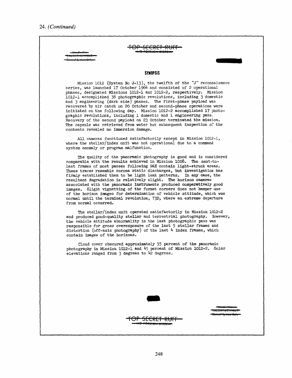 Corona: Americas First Satellite Program - Kevin C. Ruffner, Page 252