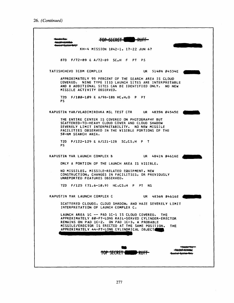 Corona: Americas First Satellite Program - Kevin C. Ruffner, Page 279