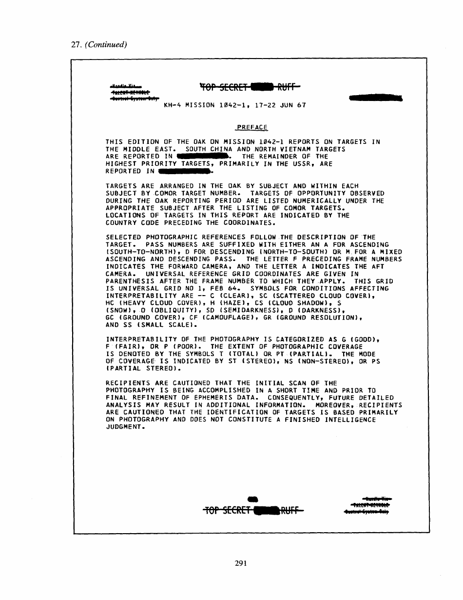 Corona: Americas First Satellite Program - Kevin C. Ruffner, Page 293