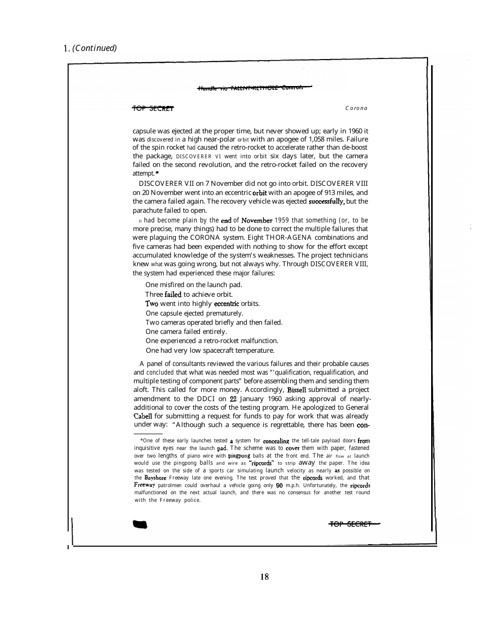 Corona: Americas First Satellite Program - Kevin C. Ruffner, Page 33