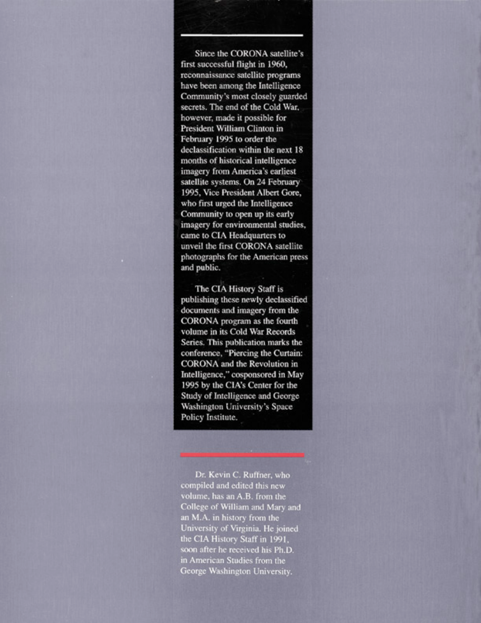 Corona: Americas First Satellite Program - Kevin C. Ruffner, Page 362