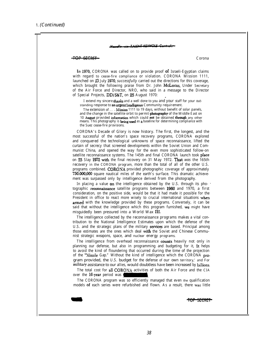 Corona: Americas First Satellite Program - Kevin C. Ruffner, Page 53