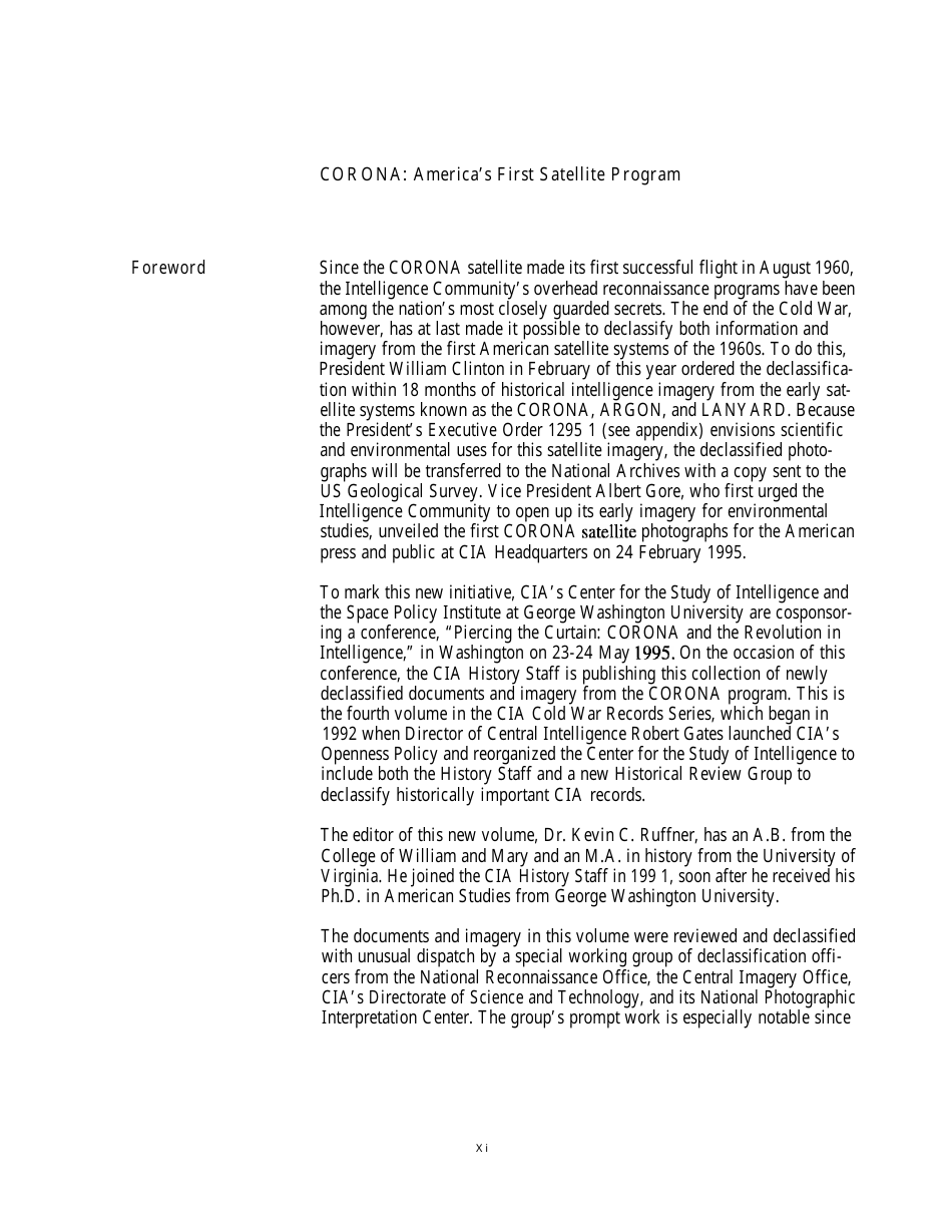 Corona: Americas First Satellite Program - Kevin C. Ruffner, Page 9