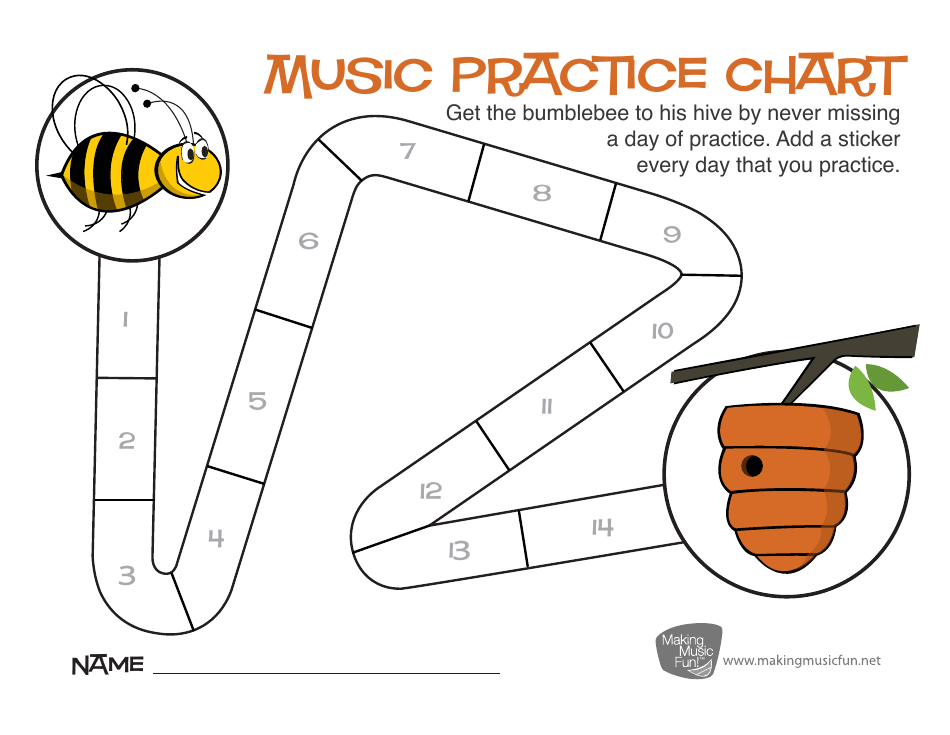 music-practice-chart-template-bumblebee-download-printable-pdf