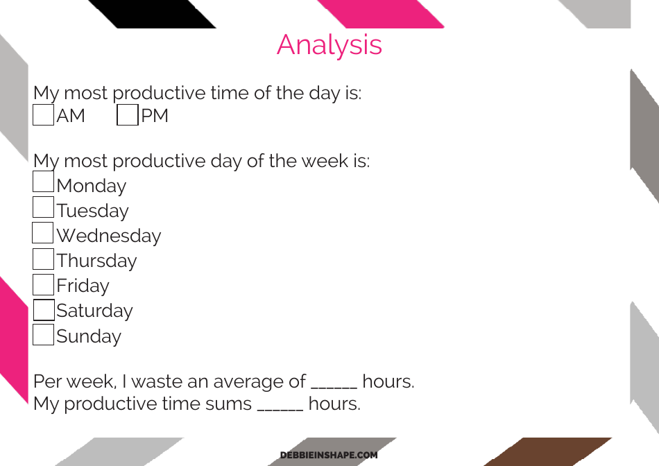 Time-Tracking Spreadsheet Template, Page 4