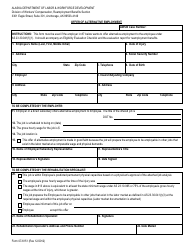 Form 07-6151 &quot;Offer of Alternative Employment&quot; - Alaska