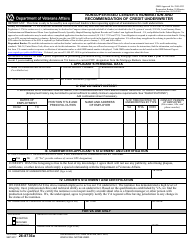 Document preview: VA Form 26-8736a Nonsupervised Lender's Nomination and Recommendation of Credit Underwriter