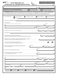 Form AP-233 Texas Application for Certification as a Qualifying Data Center - Texas, Page 3