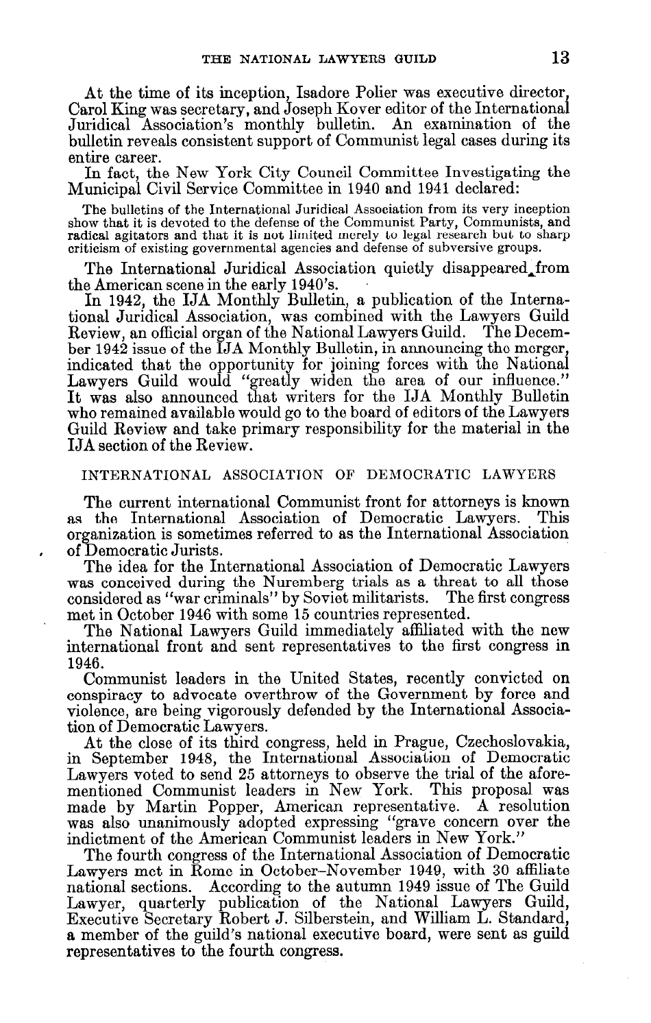 Report on the National Lawyers Guild - Legal Bulwark of the Communist Party, Page 15